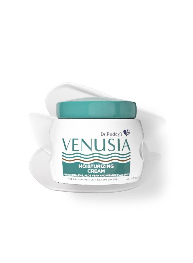 VENUSIA Dr. Reddy's Venusia Max Intensive Moisturizing Cream | Dermatologist Recommended for Dry to Very Dry Skin | Clinically proven for up to 24 hrs. Moisturization | For Face & Body | Cocoa Butter, Mango Butter & Aloe Butter | 100ml (Pack of 5). - Image 4